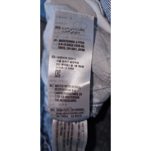 Social Tourist Low Rise Ripped Acid Washed Jeans Sz W26 - Picture 5 of 11